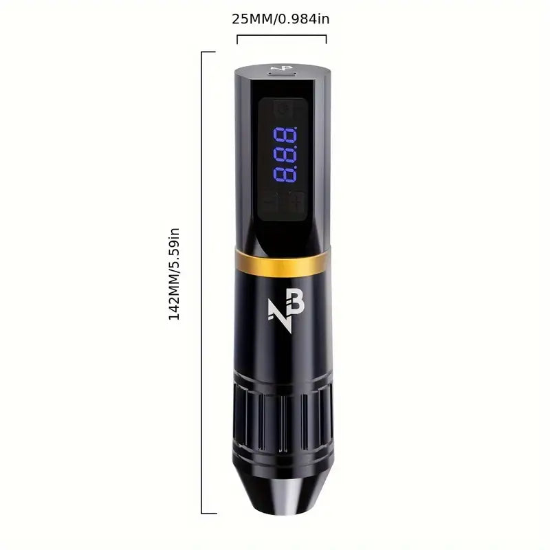 (TP-04)Wireless Tattoo Machine Kit+5PCS Needles